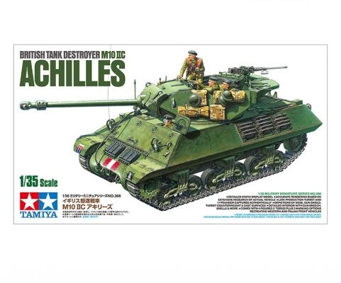 Збірна модель 1/35 Танк M10 II ACHILLES Tamiya 35366 детальное изображение Бронетехника 1/35 Бронетехника