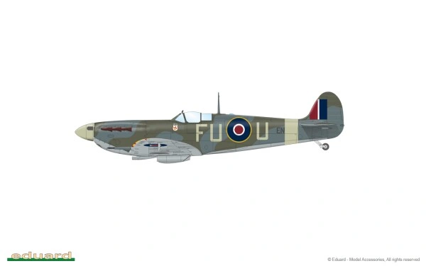 Збірна модель 1/48 Літак Spitfire Mk.Vb SPITFIRE STORY LIMITED Eduard 11153 детальное изображение Самолеты 1/48 Самолеты