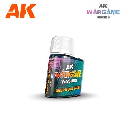 ГЛИБОКИЙ СИНІЙ ЗМИВКА – WARGAME SERIES детальное изображение Смывки – AK WARGAME SERIES Weathering