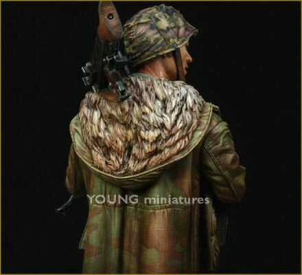Погруддя. Стрілець Ваффен СС MG42 Арденни, 1944 р. детальное изображение Фигуры 1/10 Фигуры