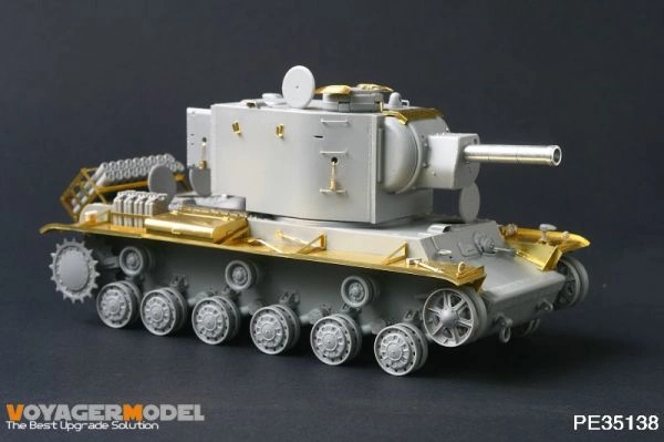 Photo Etched set for 1/35 pzkpfw KV-2 754 R  (For TRUMPETER 00367)  детальное изображение Фототравление Афтермаркет