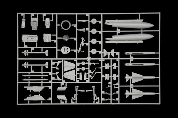 Збірна модель 1/48 Літак Mirage F1 C/CR Italeri 2839 детальное изображение Самолеты 1/48 Самолеты