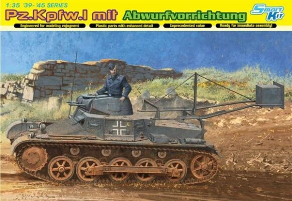 Pz.Kpfw.I mit Abwurfvorrichtung детальное изображение Бронетехника 1/35 Бронетехника