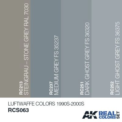 LUFTWAFFE COLORS 1990S-2000S / КОЛЬОРИ ЛЮФТВАФФЕ 1990-2000-ті РОКИ детальное изображение Наборы красок Краски