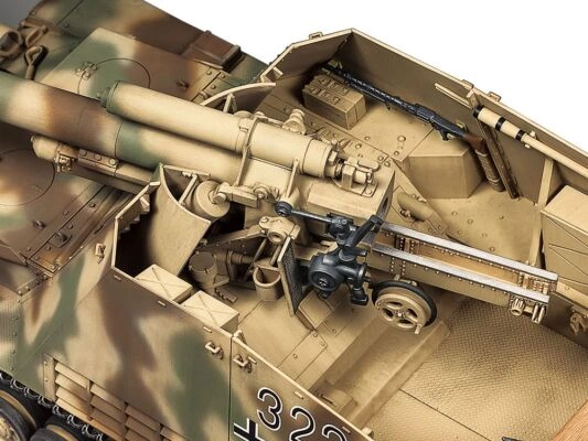 Scale model 1/35 SPG Hummel (late production) Tamiya 35367 детальное изображение Артиллерия 1/35 Артиллерия