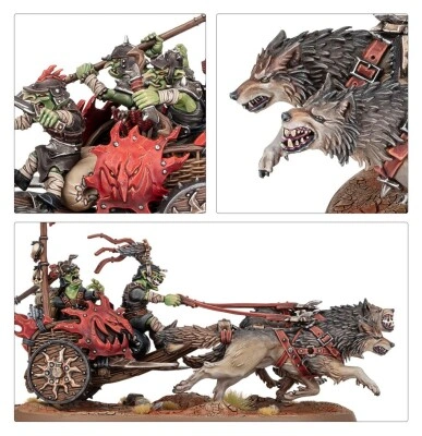 GLOOMSPITE GITZ: SUNSTEALA WHEELAS детальное изображение Мракобесные Гоблины Разрушение