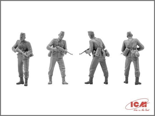 Немецкий танковый десант (1942-1945) детальное изображение Фигуры 1/35 Фигуры