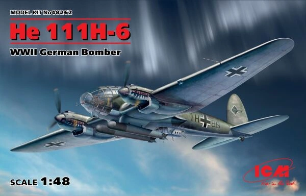 He 111H-6 детальное изображение Самолеты 1/48 Самолеты