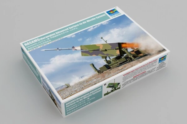 Сборная модель 1/35 Передвижной ЗРК Насамс Трумпетер 01096 детальное изображение Зенитно ракетный комплекс Военная техника