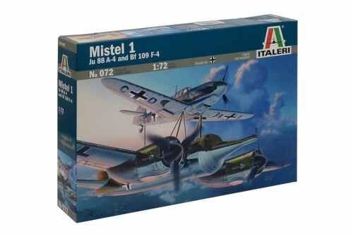 MISTEL 1 Ju 88 A-4 and BF 109 F-4 детальное изображение Самолеты 1/72 Самолеты