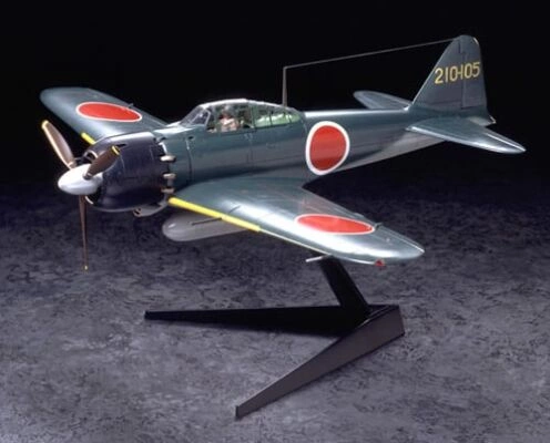 Scale model 1/35 Airplane MITSUBISHI A6M5 ZERO FIGHTER MODEL 52 ZEKE Tamiya 60318 детальное изображение Самолеты 1/32 Самолеты
