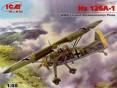 Hs 126 A-1 детальное изображение Самолеты 1/48 Самолеты