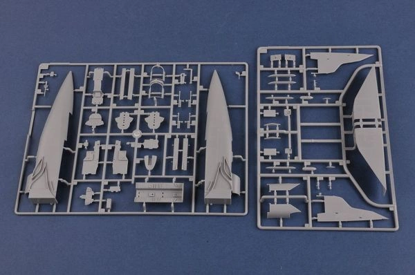 Buildable model MiG-31M Foxhound детальное изображение Самолеты 1/48 Самолеты
