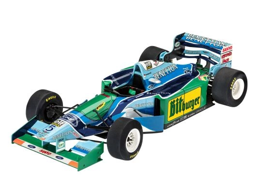Збірна модель 1/24 Автомобіль Benetton Ford B194 Revell 05689 детальное изображение Автомобили 1/24 Автомобили