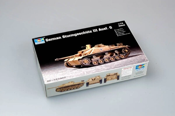 Збірна модель 1/72 Німецька САУ StuG III Ausf. G Trumpeter 07260 детальное изображение Бронетехника 1/72 Бронетехника
