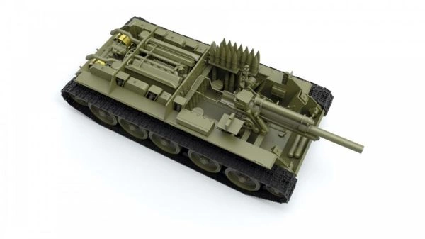 Збірна модель 1/35 Радянська САУ СУ-122 пізнє вирообництво Miniart 35208 детальное изображение Бронетехника 1/35 Бронетехника