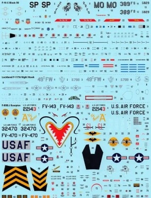 Збірні моделі 1/72 літак US Air Force 75th Anniversary Revell 05670 детальное изображение Самолеты 1/72 Самолеты
