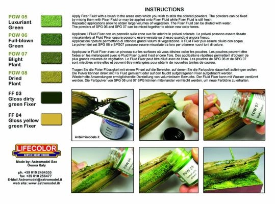 ALGAE - - Powder &amp; Color Set детальное изображение Наборы weathering Weathering