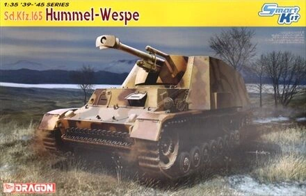 Hummel-Wespe le Pz.Haub auf Hummel Fahrgestell детальное изображение Бронетехника 1/35 Бронетехника