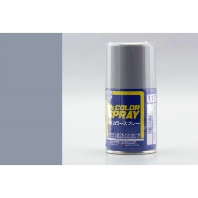 Аерозольна фарба RLM76 Light Blue / Світло-Блакитний Mr.Color Spray (100 ml) S117 детальное изображение Краска / грунт в аэрозоле Краски