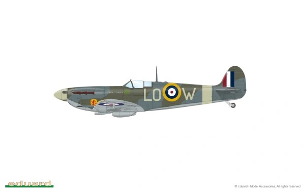 Збірна модель 1/48 Літак Spitfire Mk.Vb SPITFIRE STORY LIMITED Eduard 11153 детальное изображение Самолеты 1/48 Самолеты