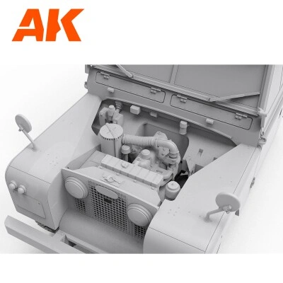 Scale model 1/35 Car Land Rover 88 Series IIA Station wagon AK-interactive AK35013 детальное изображение Автомобили 1/35 Автомобили