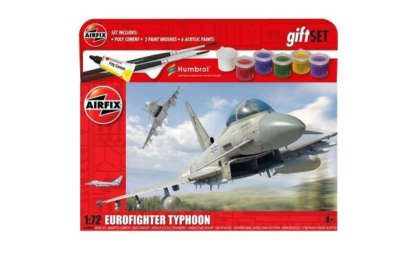 Buildable model 1/72 Eurofighter Typhoon airplane Starter kit AIRFIX A50098A детальное изображение Самолеты 1/72 Самолеты