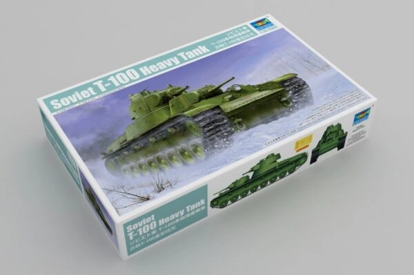 Soviet T-100 heavy tank детальное изображение Бронетехника 1/35 Бронетехника