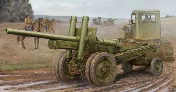 Збірна модель 1/35 Радянська 122 мм гармата A-19 Trumpeter 02325 детальное изображение Артиллерия 1/35 Артиллерия