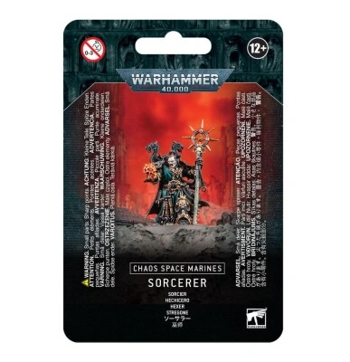 Игровой набор Warhammer 40000 - CHAOS SPACE MARINES: SORCERER детальное изображение Космический Десант Хаоса Армии Хаоса