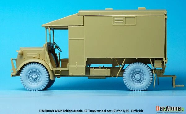 WW2 British Austin K2 Truck -India детальное изображение Смоляные колёса Афтермаркет