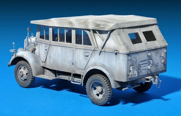 Збірна модель 1/35 Німецький службовий автомобіль Л1500А (Кфз.70) Miniart 35147 детальное изображение Автомобили 1/35 Автомобили