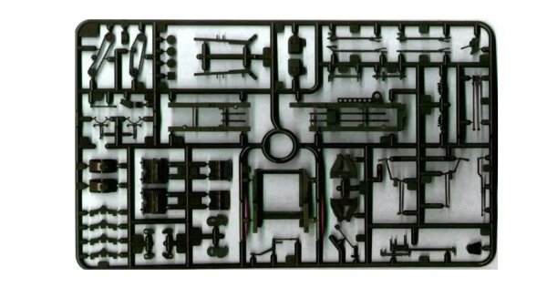 Збірна модель 1/35 Американський танковий тягач М26 + 4 фігур Tamiya 35244 детальное изображение Автомобили 1/35 Автомобили