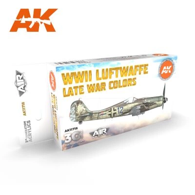 WWII LUFTWAFFE LATE WAR COLORS / КОЛЬОРИ ЛЮФТВАФФЕ В КІНЦІ 2СВ детальное изображение Наборы красок Краски