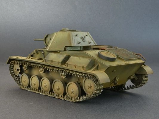 Soviet tank T-70M детальное изображение Бронетехника 1/35 Бронетехника