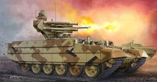 Сборная модель 1/35 БМПТ Объект 199 &quot;Рамка&quot; Трумпетер 05548 детальное изображение Бронетехника 1/35 Бронетехника