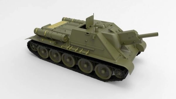 Збірна модель 1/35 Радянська САУ СУ-122 пізнє вирообництво Miniart 35208 детальное изображение Бронетехника 1/35 Бронетехника