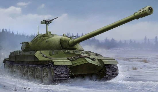 Збірна модель 1/35 Радянський танк ІС-7 Trumpeter 05586 детальное изображение Бронетехника 1/35 Бронетехника