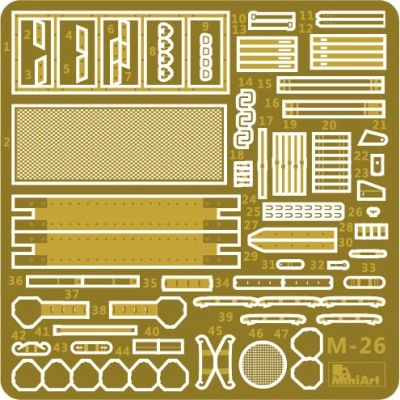 Збірна модель 1/35 Радянська САУ СУ-122 пізнє вирообництво Miniart 35208 детальное изображение Бронетехника 1/35 Бронетехника