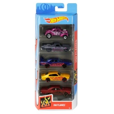 HOT WHEELS - Набір з 5 машин в ассортименті 1806 детальное изображение Hot Wheels 