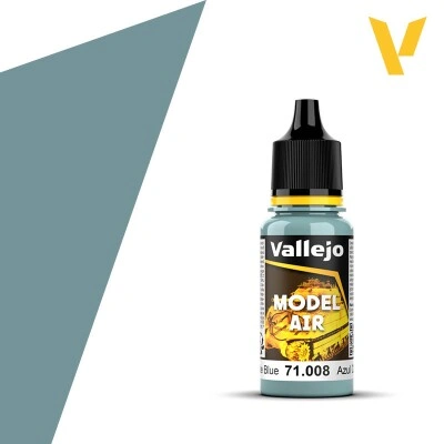 Acrylic paint Pale Blue Vallejo Model Air VAL 71008 детальное изображение Model Air Vallejo