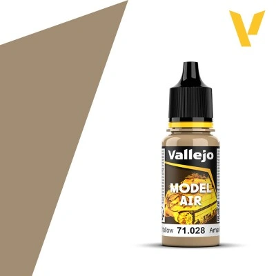Акриловая краска Песочно-желтый (Sand Yellow) Vallejo Model Air VAL 71028 детальное изображение Model Air Vallejo