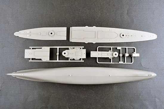Збірна модель 1/350 Італійський важкий крейсер Gorizia Trumpeter 05349 детальное изображение Флот 1/350 Флот