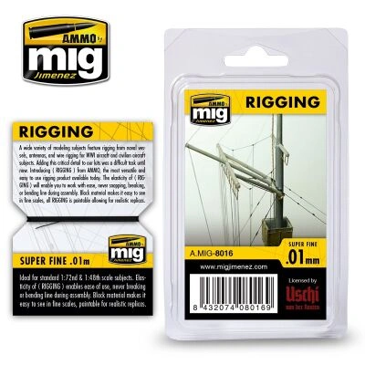 RIGGING – SUPER FINE 0.01 MM детальное изображение Наборы деталировки Афтермаркет