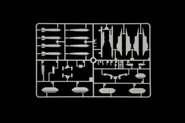 Збірна модель 1/48 Літак Mirage F1 C/CR Italeri 2839 детальное изображение Самолеты 1/48 Самолеты