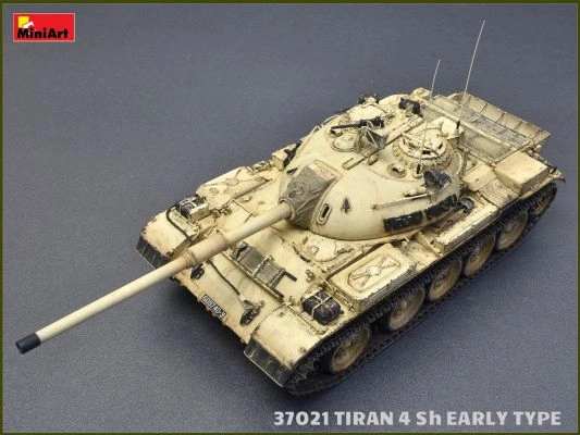 Збірна модель 1/35 Танк Tiran 4 Sh ранній тип з інтер'єром MiniArt 37021 детальное изображение Бронетехника 1/35 Бронетехника