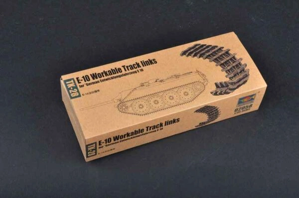 Збірна модель 1/35 Трак для німецького E-10 Trumpeter 02058 детальное изображение Траки Афтермаркет