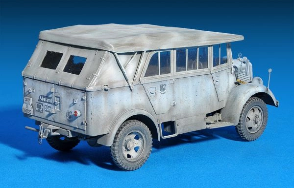 Збірна модель 1/35 Німецький службовий автомобіль Л1500А (Кфз.70) Miniart 35147 детальное изображение Автомобили 1/35 Автомобили