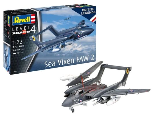 Sea Vixen FAW 2 детальное изображение Самолеты 1/72 Самолеты