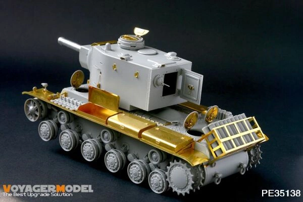 Photo Etched set for 1/35 pzkpfw KV-2 754 R  (For TRUMPETER 00367)  детальное изображение Фототравление Афтермаркет